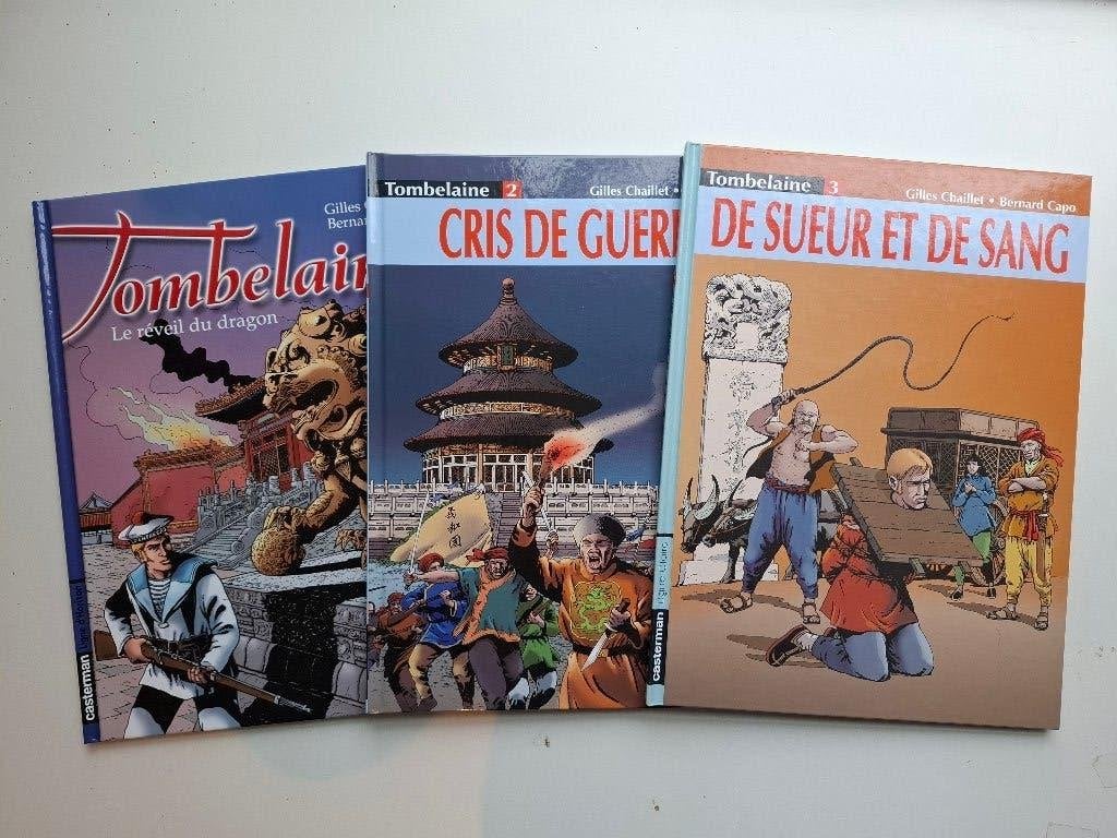 TOMBELAINE TOMES 1 à 3 TTBE EO/REED, Livres, Série complète ou Série, Enlèvement ou Envoi, Comme neuf