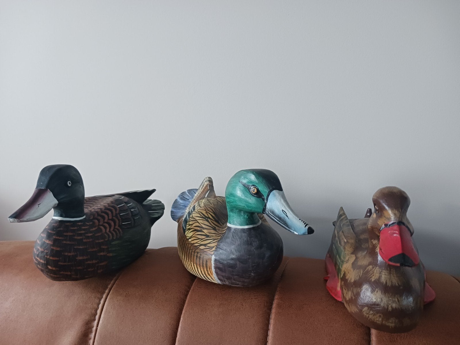 décoration 3 canards en bois, Enlèvement ou Envoi
