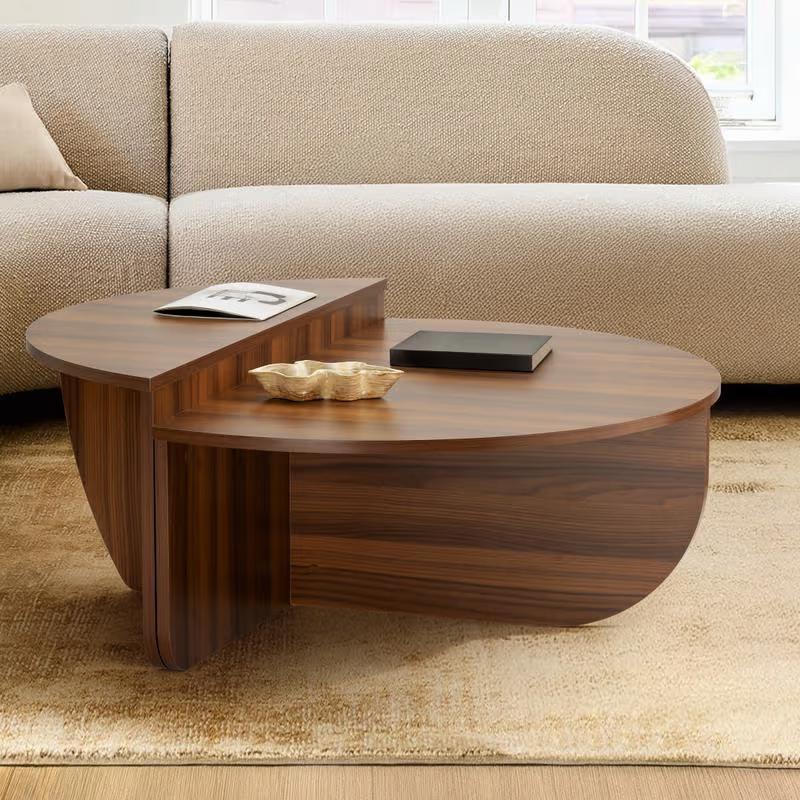 Nieuwe tafel, Huis en Inrichting, Ophalen, Rond, Nieuw, Kersenhout