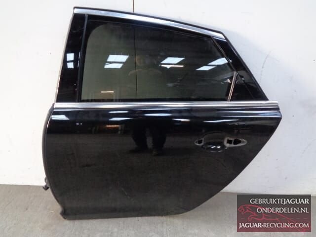Deur Jaguar XJ X351 links achter zwart, Autos : Pièces & Accessoires, Carrosserie & Tôlerie, Porte, Jaguar, Arrière, Gauche, Utilisé