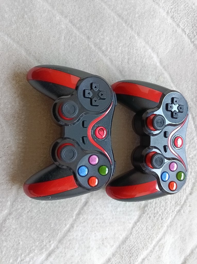 2x Rampage SG-R707 Wireless Gamepad - Bluetooth Controllers, Ophalen of Verzenden, Zo goed als nieuw, Controller