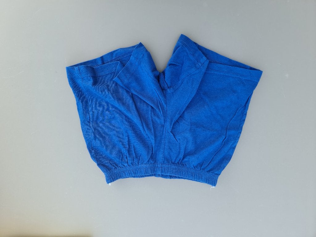 blauwe korte broek, 116, Enlèvement, Comme neuf, Pantalon