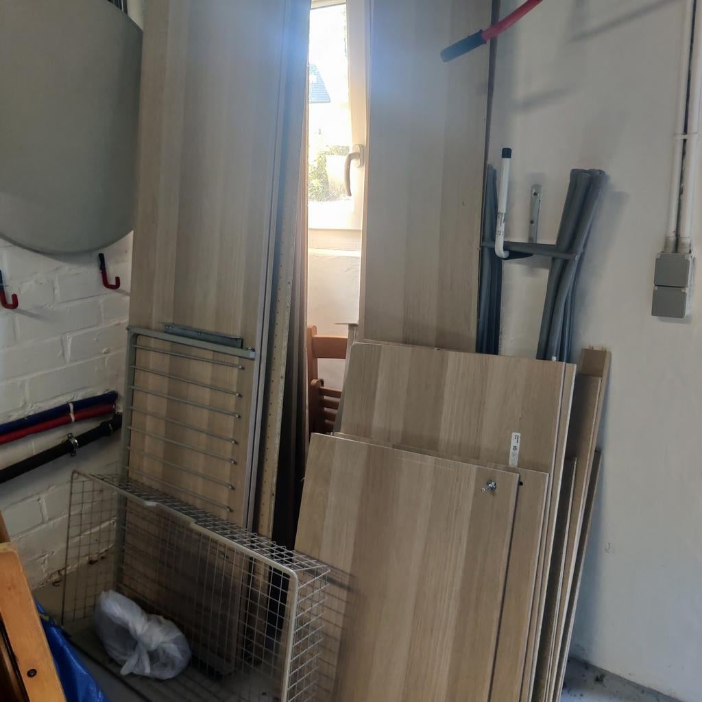 Pax kleerkast beige, Huis en Inrichting, Ophalen