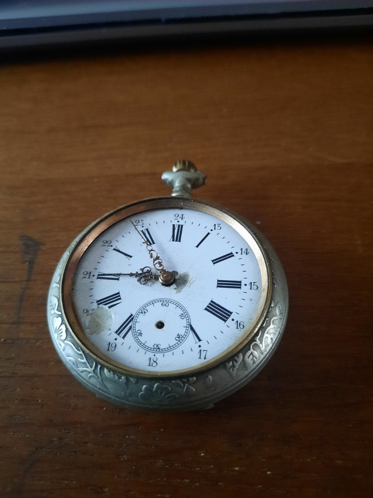 Ancienne montre gousset, Handtassen en Accessoires, Ophalen of Verzenden, Zilver