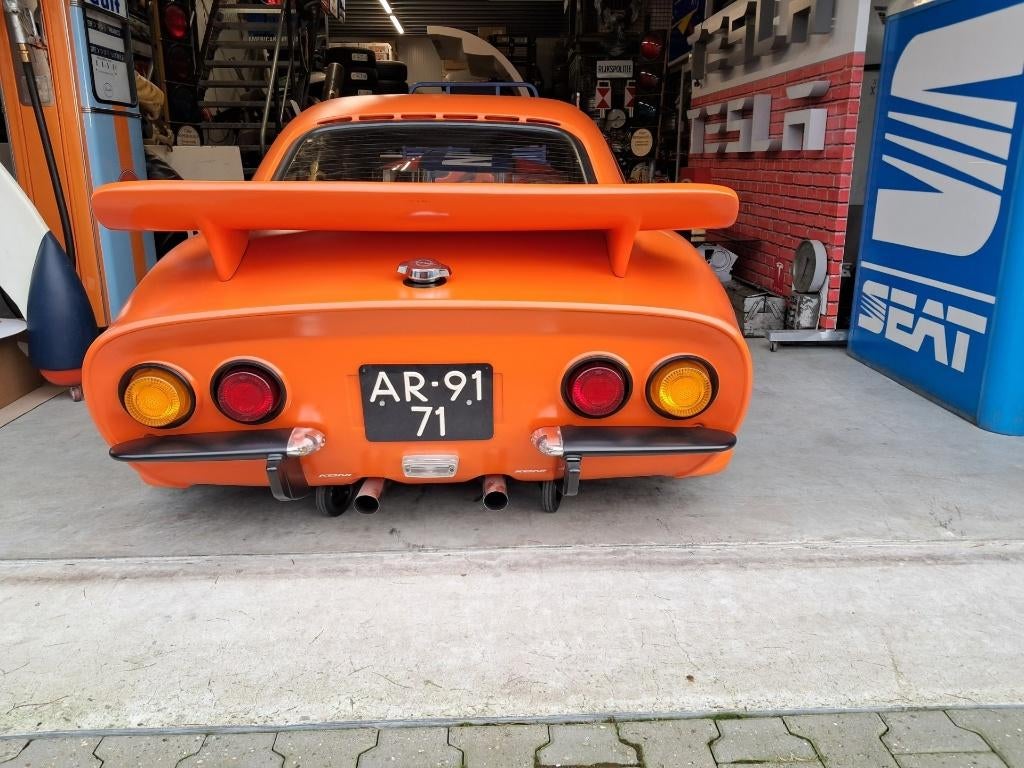 Opel GT achterkant op wieltjes, super reclame decoratie item, Verzamelen, Merken en Reclamevoorwerpen, Gebruikt, Overige typen