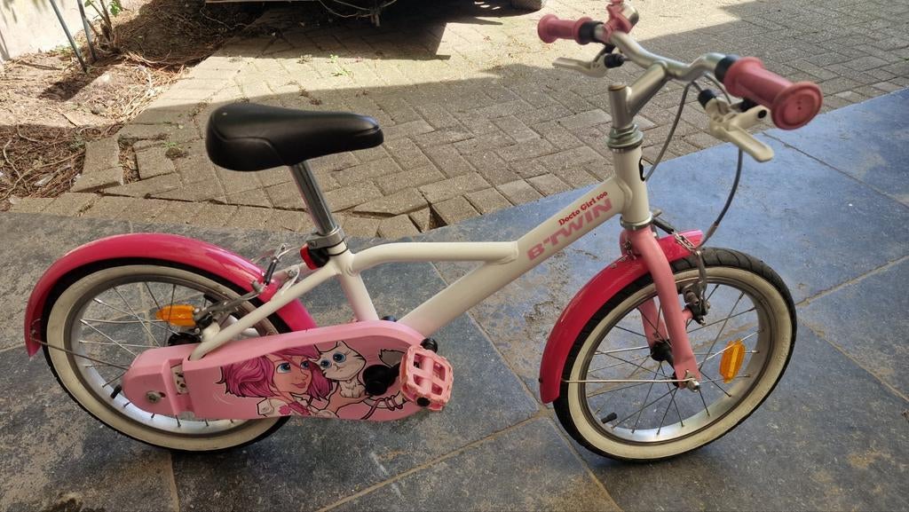 B twin 20inch fiets goed staat 4 tot 7 jaar, Enlèvement