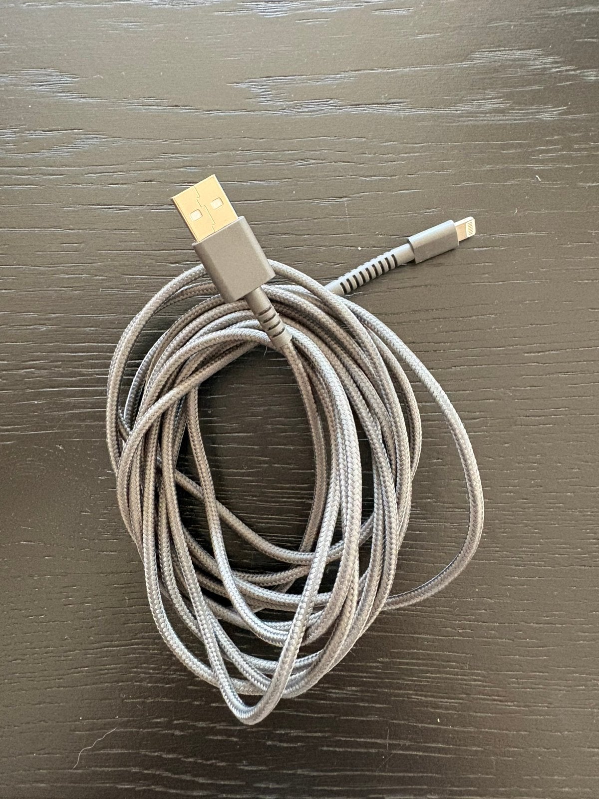 Lightning naar USB kabel 3m, Télécoms, Téléphonie mobile | Chargeurs pour téléphone, Lightning, Enlèvement, Comme neuf