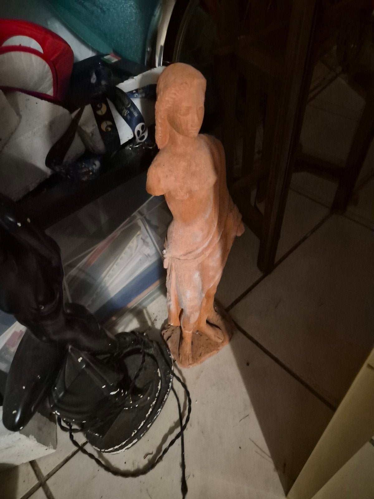 statue en pierre, Antiquités & Art, Enlèvement