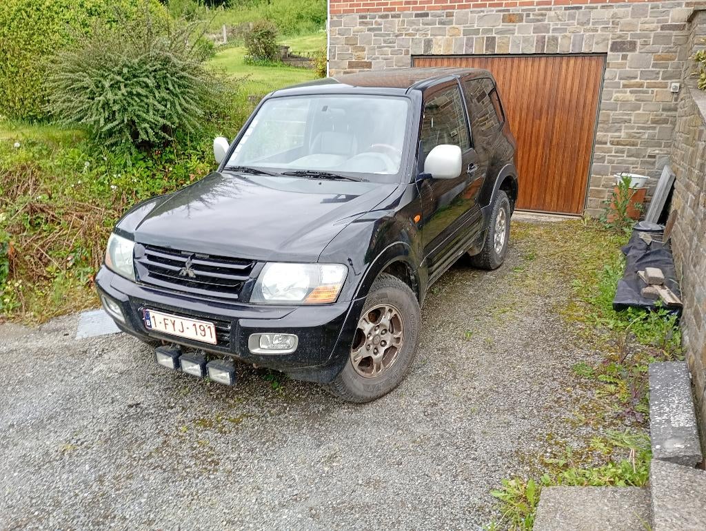 Mitsubishi Pajero, Autos, Cuir, Achat, 2 places, Noir