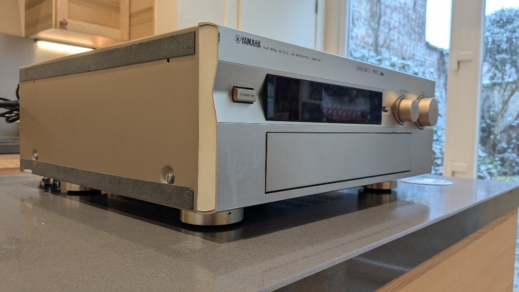Versterker Yamaha DSP-A2 'Champagne' (140), Audio, Tv en Foto, Ophalen of Verzenden, Yamaha