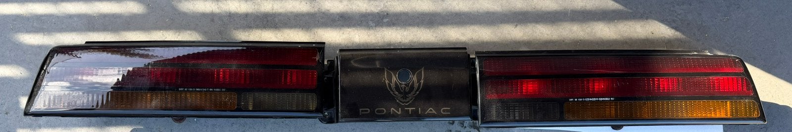 Pontiac Firebird achterlichten donker, Ophalen of Verzenden, Gebruikt, Pontiac