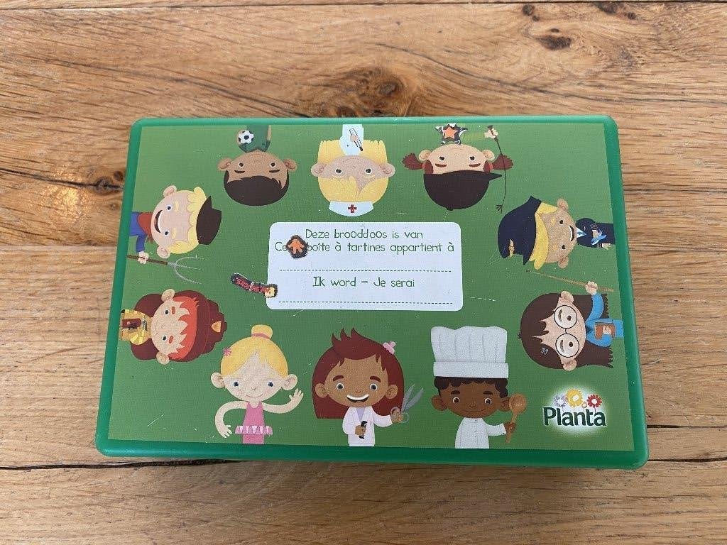 Groen plastic brooddoos, Ophalen of Verzenden, Zo goed als nieuw, Groen, Bus of Trommel