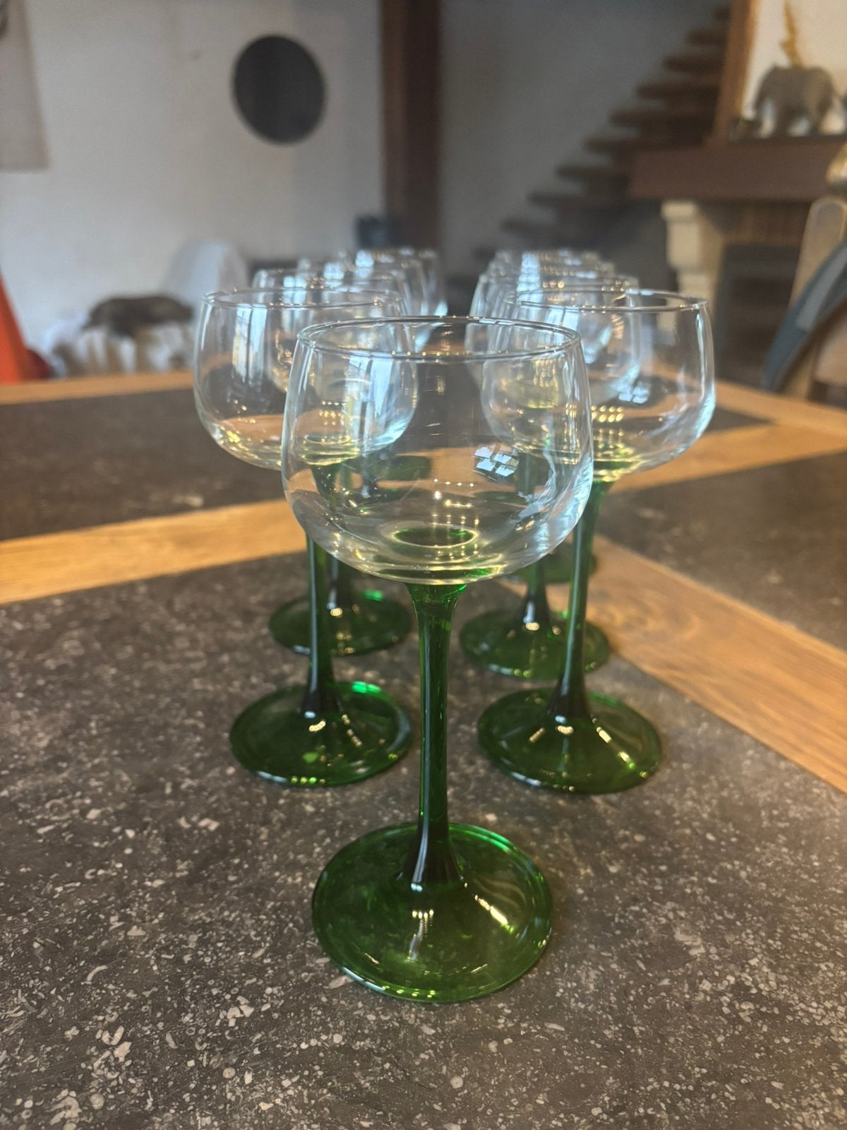 Verres a vin blanc d’Alsace Luminarc vintage années 70, Enlèvement ou Envoi, Comme neuf