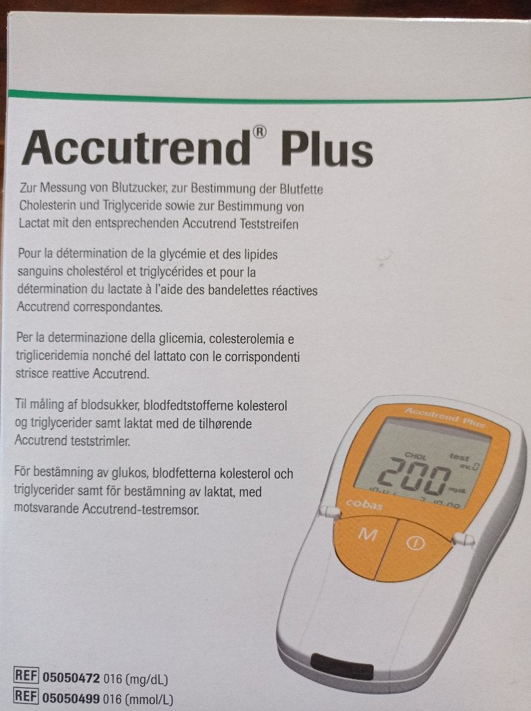 Testeur Accutrend Plus (Glycémie, cholestérol,...), Divers, Enlèvement, Comme neuf