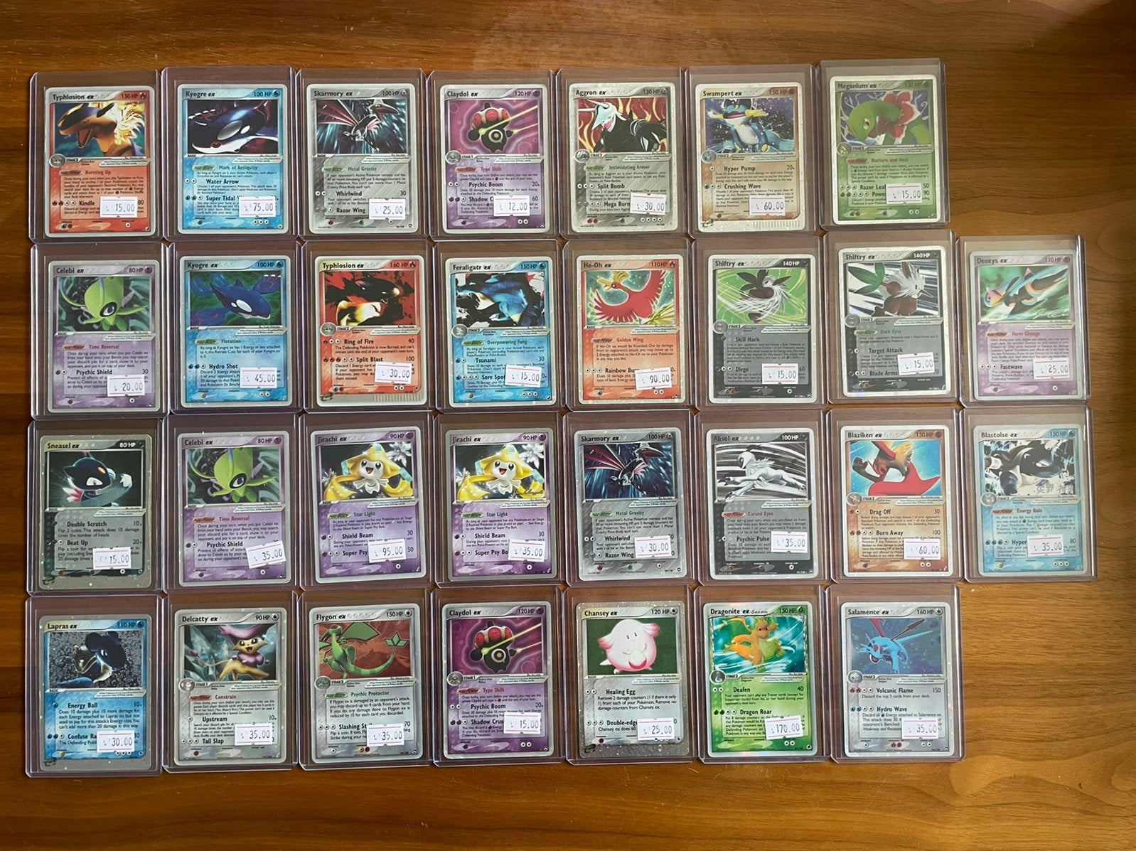Pokemon Vintage Ex Kaarten, Enlèvement ou Envoi, Utilisé, Plusieurs cartes, Foil