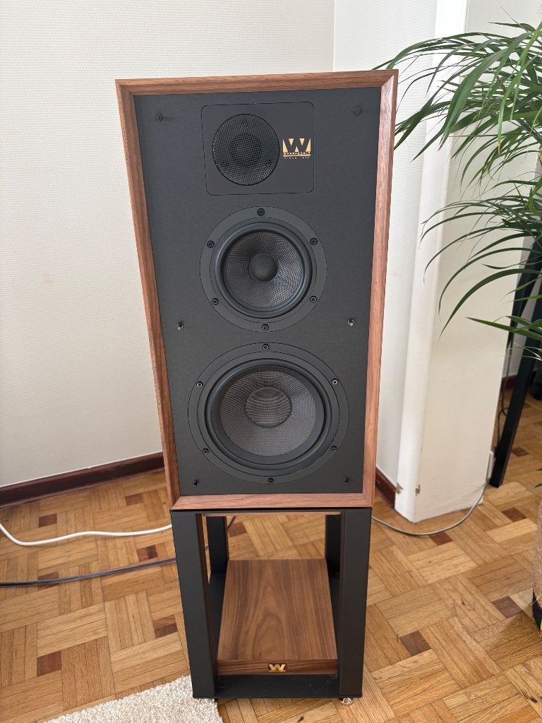 Wharfedale Linton Heritage + originele poten, Ophalen, Wharfedale