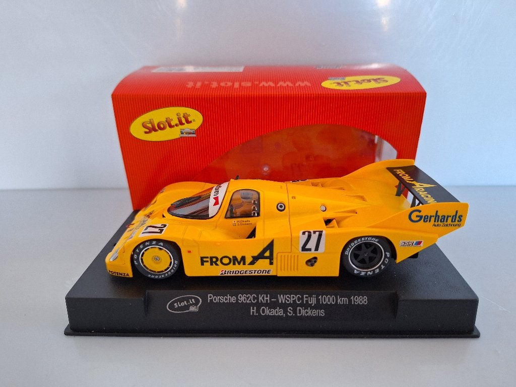Porsche 962C KH #27 WSPC FUJI 1000KM 1988 A17C, Neuf, Autres marques, Électrique, Circuit