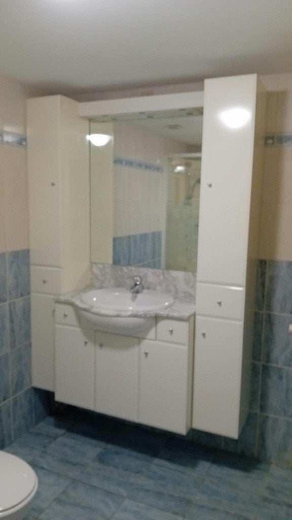 meuble de salle de bain avec lavabo, Enlèvement, Comme neuf, Meuble lavabo