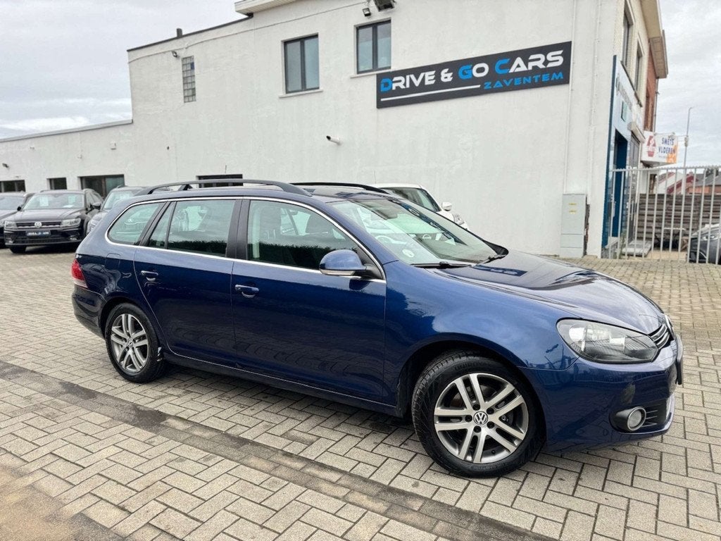 Volkswagen Golf Variant 1.6 TDI DSG Highline FULL OPTION, Euro 5, 105 pk, Gebruikt, Zwart
