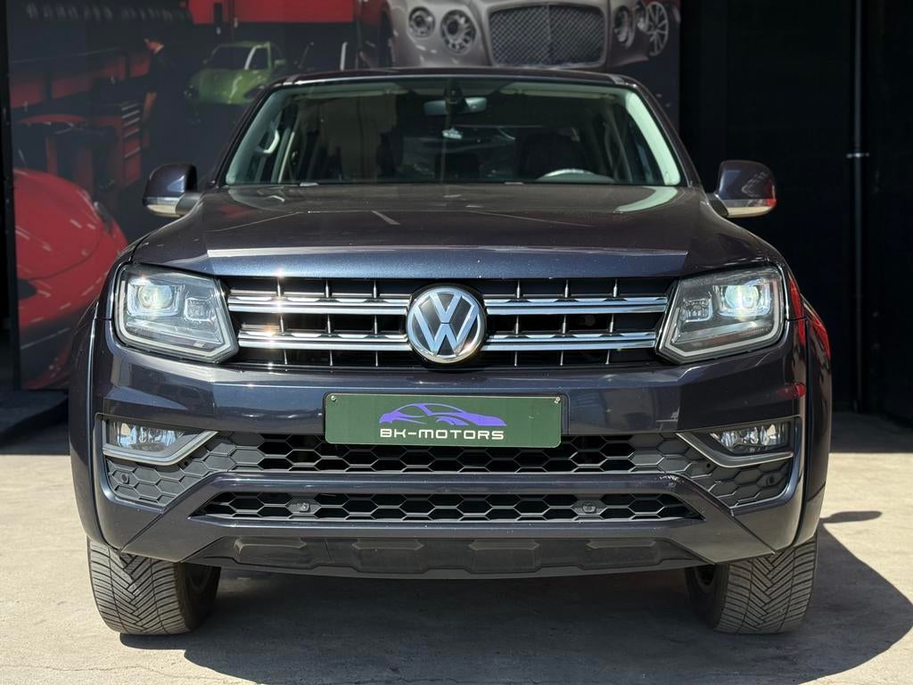 Volkswagen Amarok 3.0 TDI V6 DSG 4motion HighLine, Auto's, Volkswagen, Automaat, Euro 6, Blauw, 2996 cc