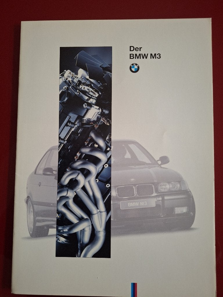 BMW M3 1994 brochure 20 pages texte allemand, Ophalen of Verzenden, BMW
