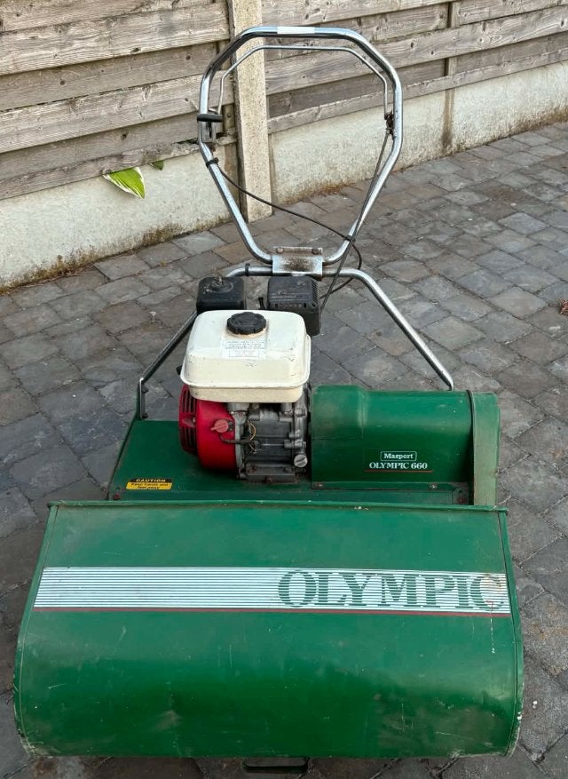 Masport olympic 660, Tuin en Terras, Grasmaaiers, Ophalen, Honda, Gebruikt, Opvangbak