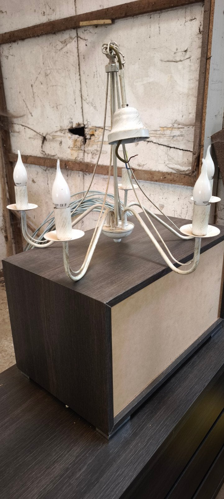 mooie moderne luchter, Huis en Inrichting, Lampen | Kroonluchters, Ophalen
