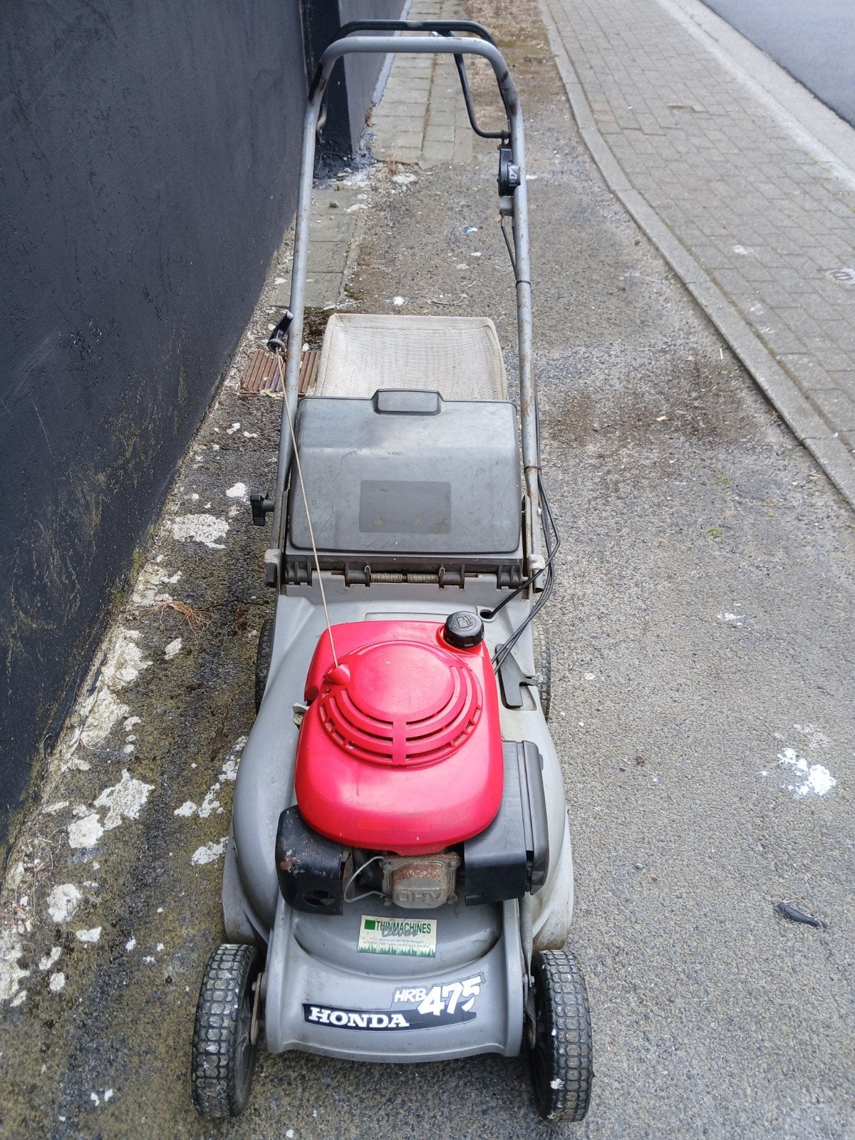 Honda HRB 475, Jardin & Terrasse, Tondeuses à gazon, Honda, Tondeuse rotative, Enlèvement, Utilisé