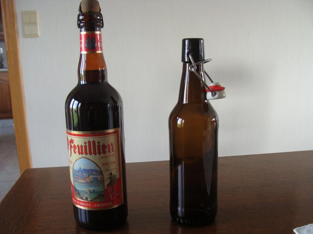 1bouteille pleine ST Feuillien, neuf, 1 bouteille bière vide, Enlèvement, Neuf, Bouteille(s), Autres marques
