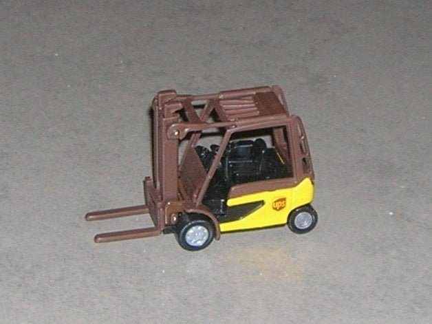 Siku UPS vorkheftruck ( geel ), Enlèvement, Comme neuf, Tracteur et Agriculture