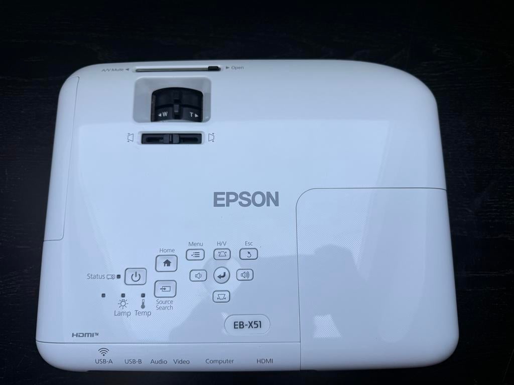 Epson EB-X51, Audio, Tv en Foto, Beamers, Verzenden, Epson, Zo goed als nieuw, Overige technologie
