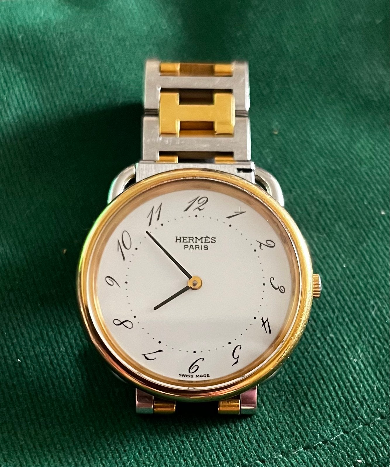 Hermès Arceau, Montre-bracelet, Autres marques, Enlèvement ou Envoi, Acier