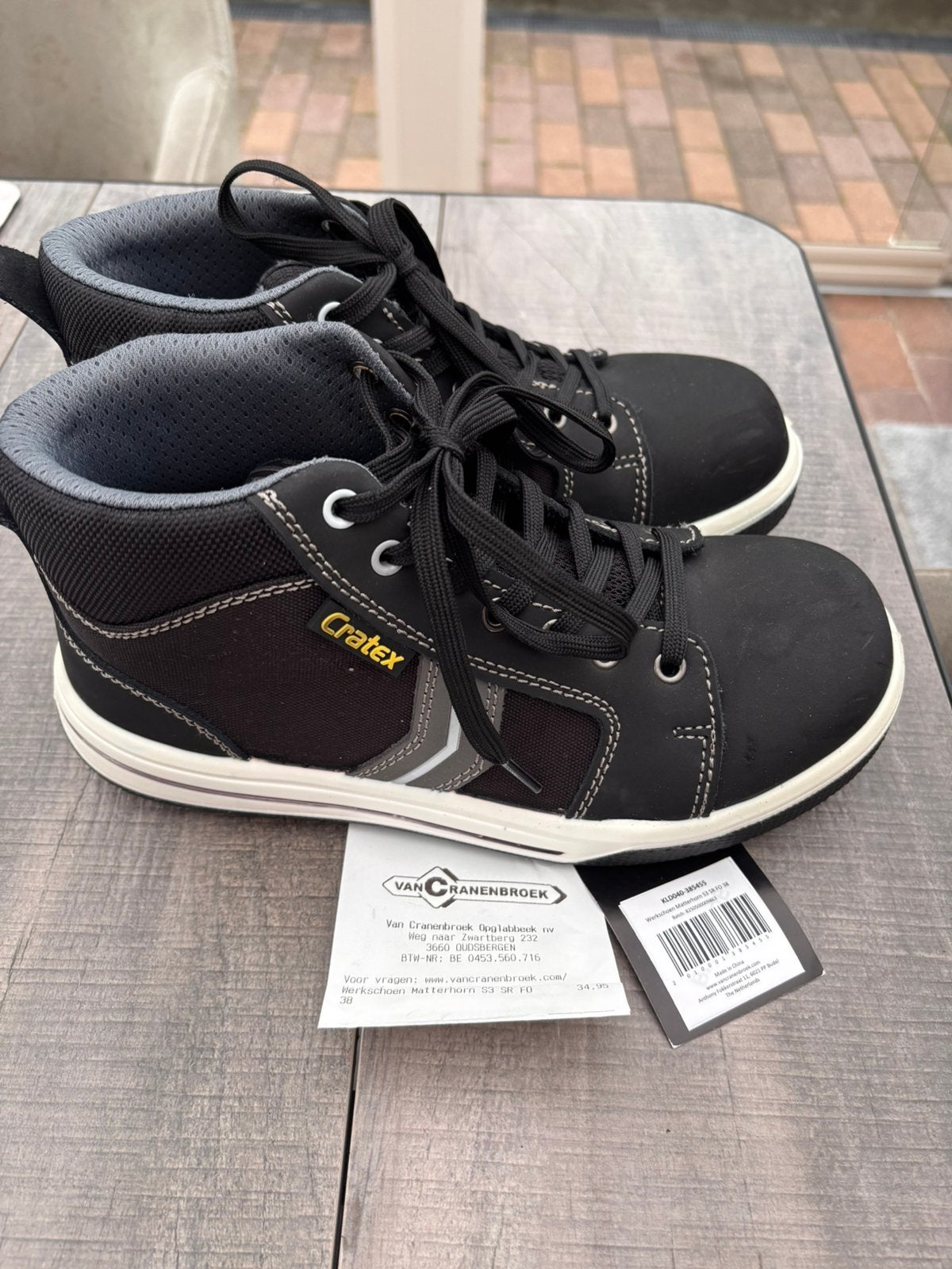 Werkschoenen cratex 38, Ophalen of Verzenden, Nieuw