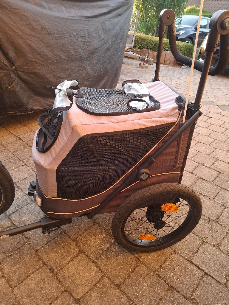 Remorque vélo, Trixie, Enlèvement ou Envoi, Utilisé, Remorque de vélo pour chien