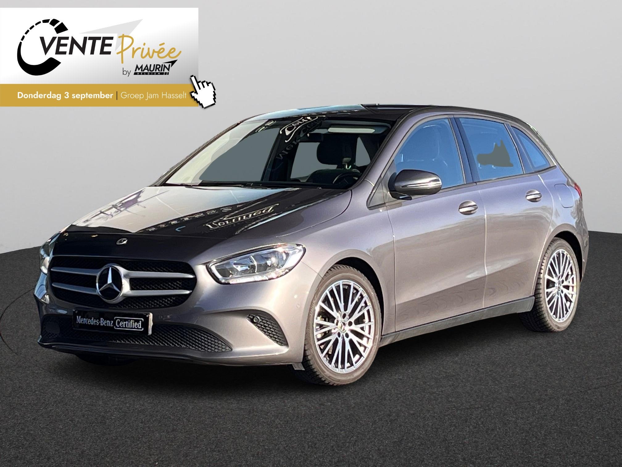 Mercedes-Benz B-Klasse 180 met trekhaak, Achat, Euro 6, Entreprise, Boîte manuelle