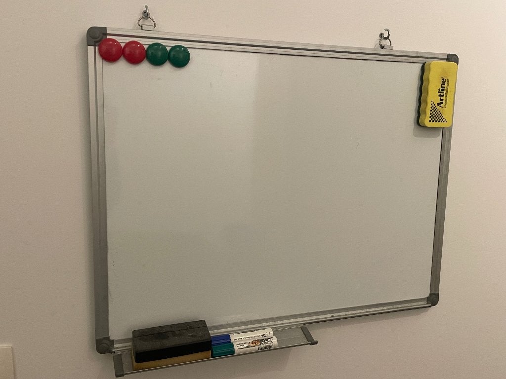 Whiteboard, Ophalen, Gebruikt