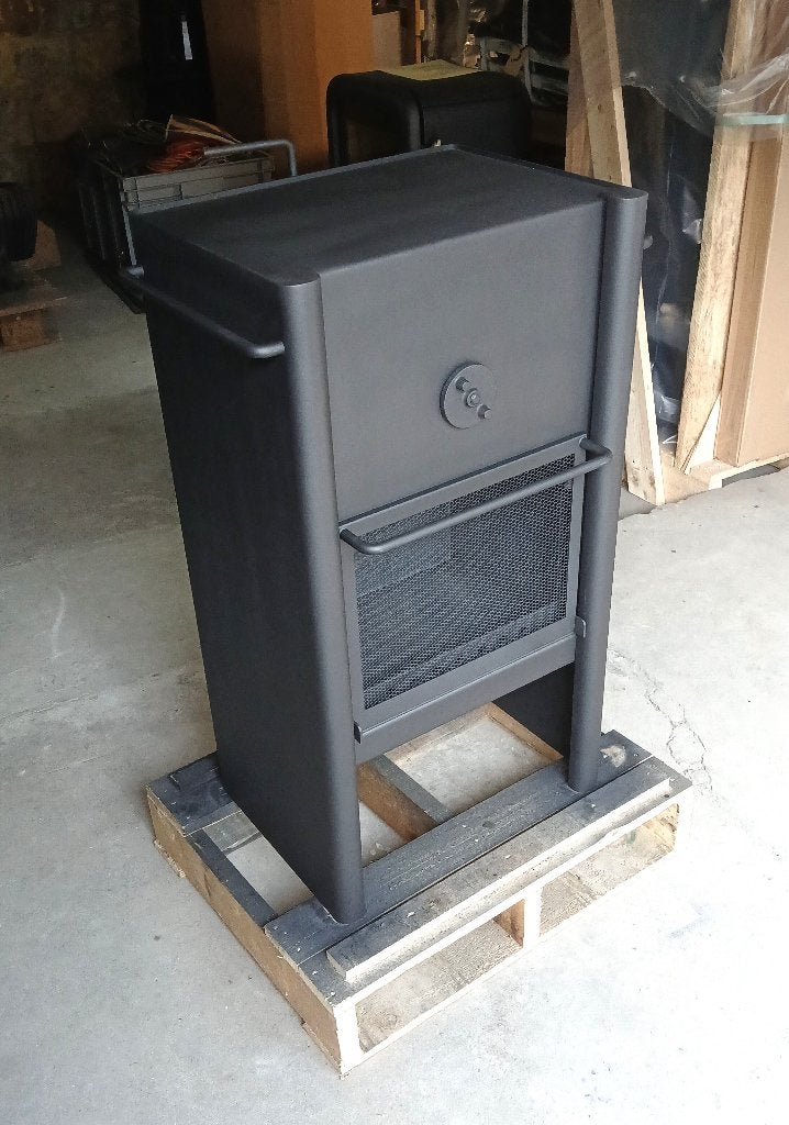 Poêle à bois de Harrie Leenders type HL2 avec 3 portes, Bricolage & Construction, Chauffage & Radiateurs, Enlèvement ou Envoi