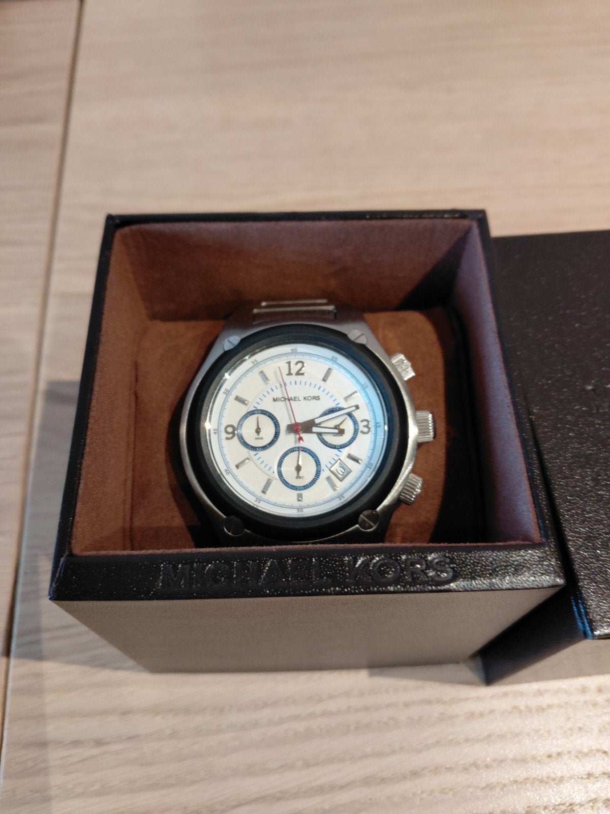MANNENHORLOGE MICHAEL KORS, Overige merken, Staal, Staal, Polshorloge