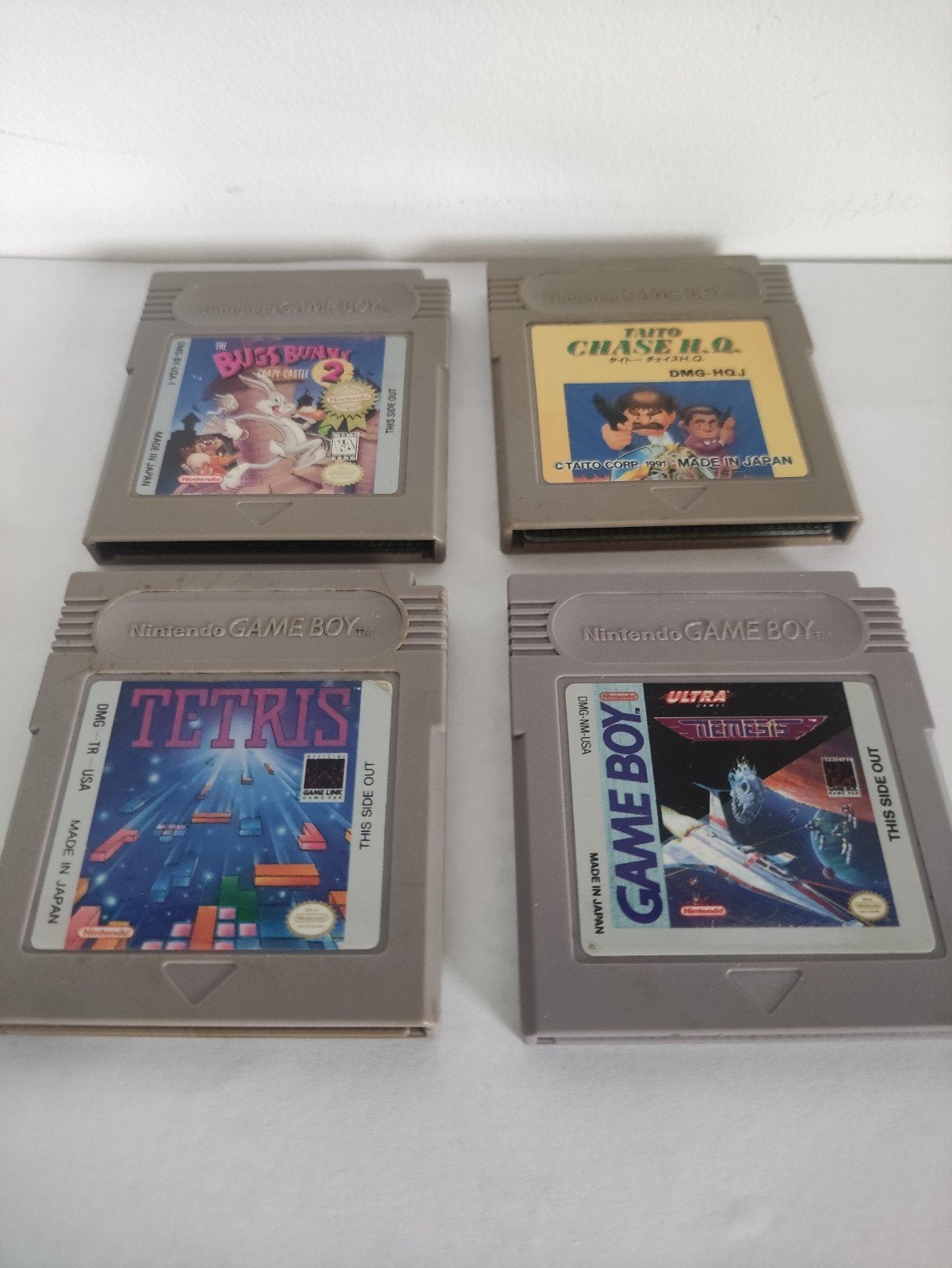 Nintendo GameBoy Fat Set van 4 spellen, Avontuur en Actie, Gebruikt, 1 speler, Ophalen of Verzenden