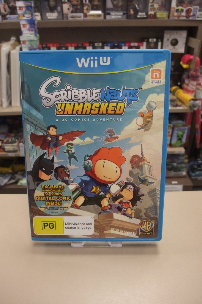 Scribblenauts Unmasked: A DC Comics Adventure cib wii u AUS, Games en Spelcomputers, Games | Nintendo Wii U, 1 speler, Ophalen of Verzenden