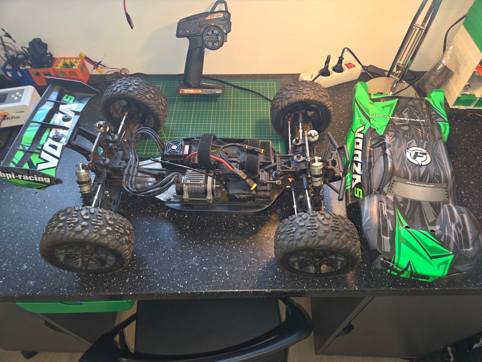 hpi vorza flux s, Hobby en Vrije tijd, Gebruikt, Auto offroad, RTR (Ready to Run), Schaal 1:8