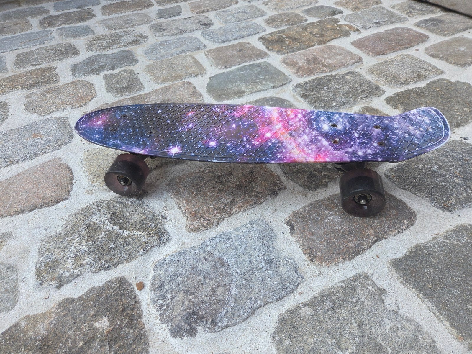 Penny board - Galaxy - LED wieltjes, Sports & Fitness, Enlèvement ou Envoi, Comme neuf, Skateboard