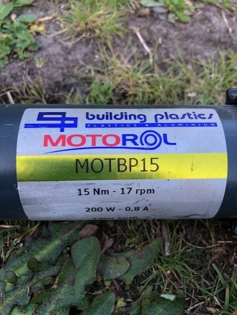 Rolluikmotoren 15Nm, Ophalen, Gebruikt