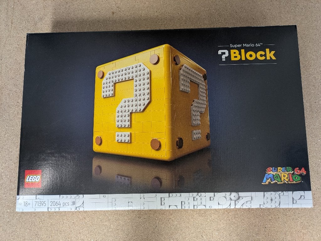 Lego Super Mario Block 71395, Kinderen en Baby's, Ophalen, Lego, Nieuw, Compleet