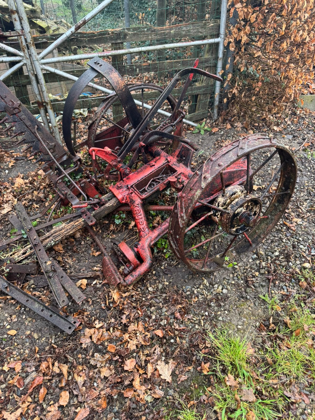 Maaimachine, Ophalen