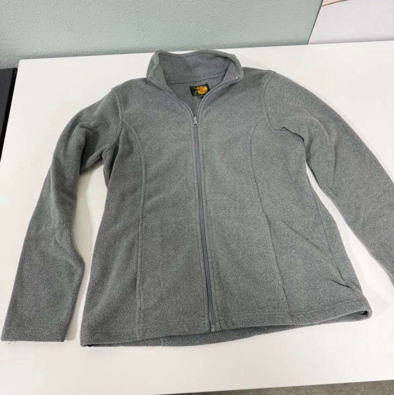 Veste polaire Bass Pro Shops grise taille M femme, Enlèvement ou Envoi, Comme neuf, Taille 48/50 (M), Gris