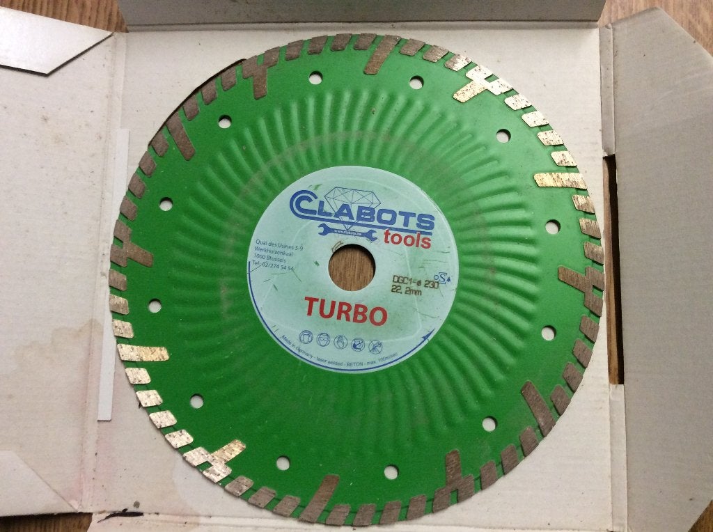 SLIJPSCHIJF DIAMANT BETON 230 MM., Ophalen, Nieuw