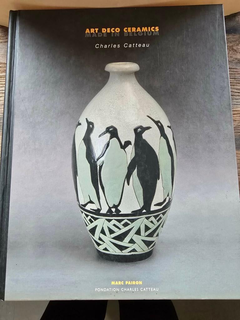 céramique art déco Charles Catteau néd/fra/anglais 3 langues, Enlèvement ou Envoi