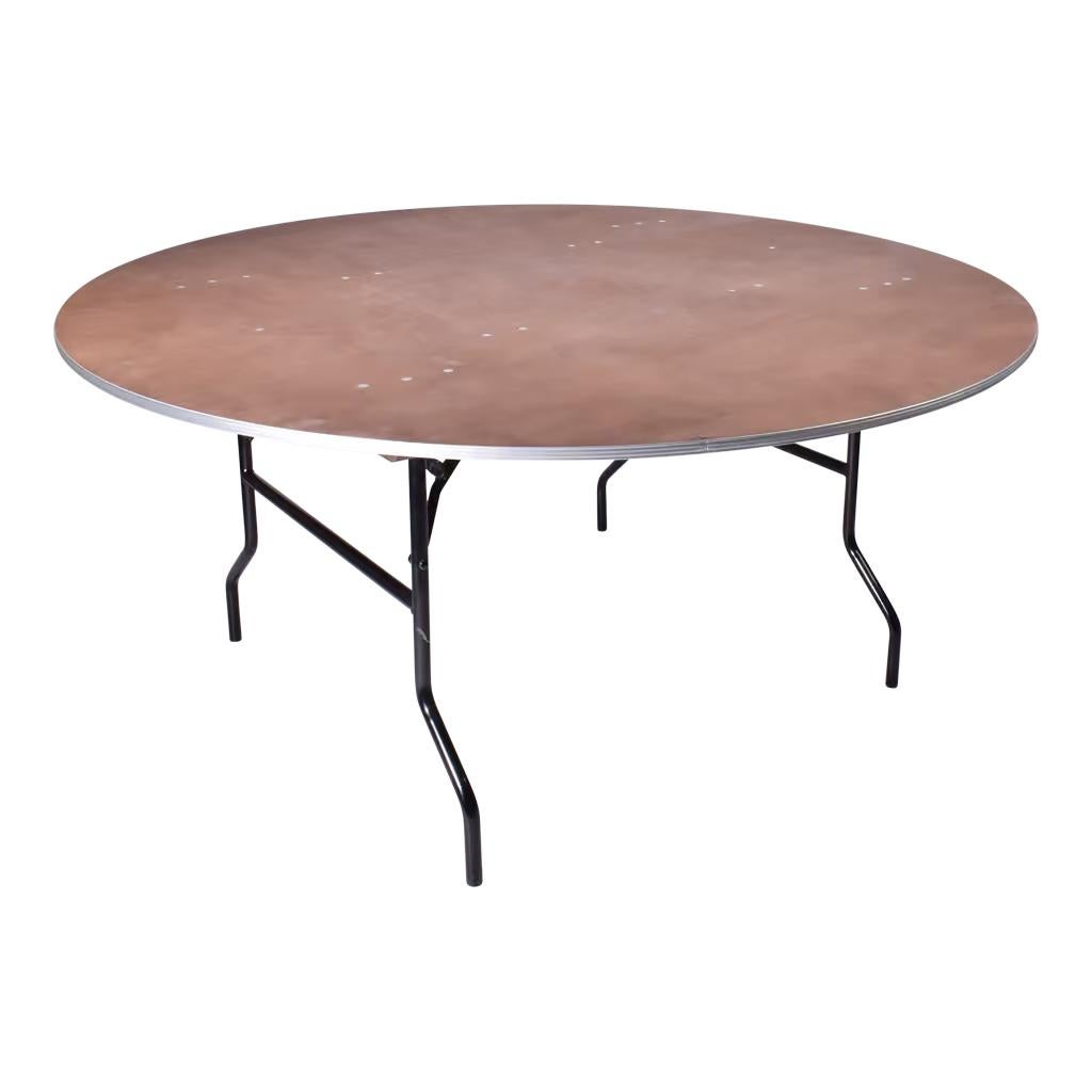 Ronde plooibare tafel diam. 150cm, Ophalen, Gebruikt