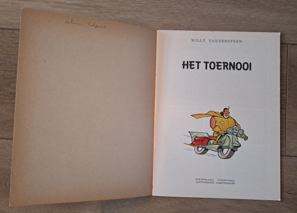 80 - Jerom - Het Toernooi, Boeken, Gelezen, Willy Vandersteen, Eén stripboek, Ophalen of Verzenden
